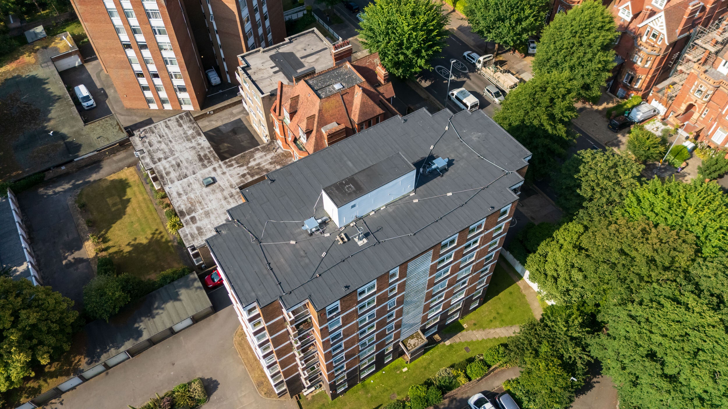 Baltimore court Flat Roof